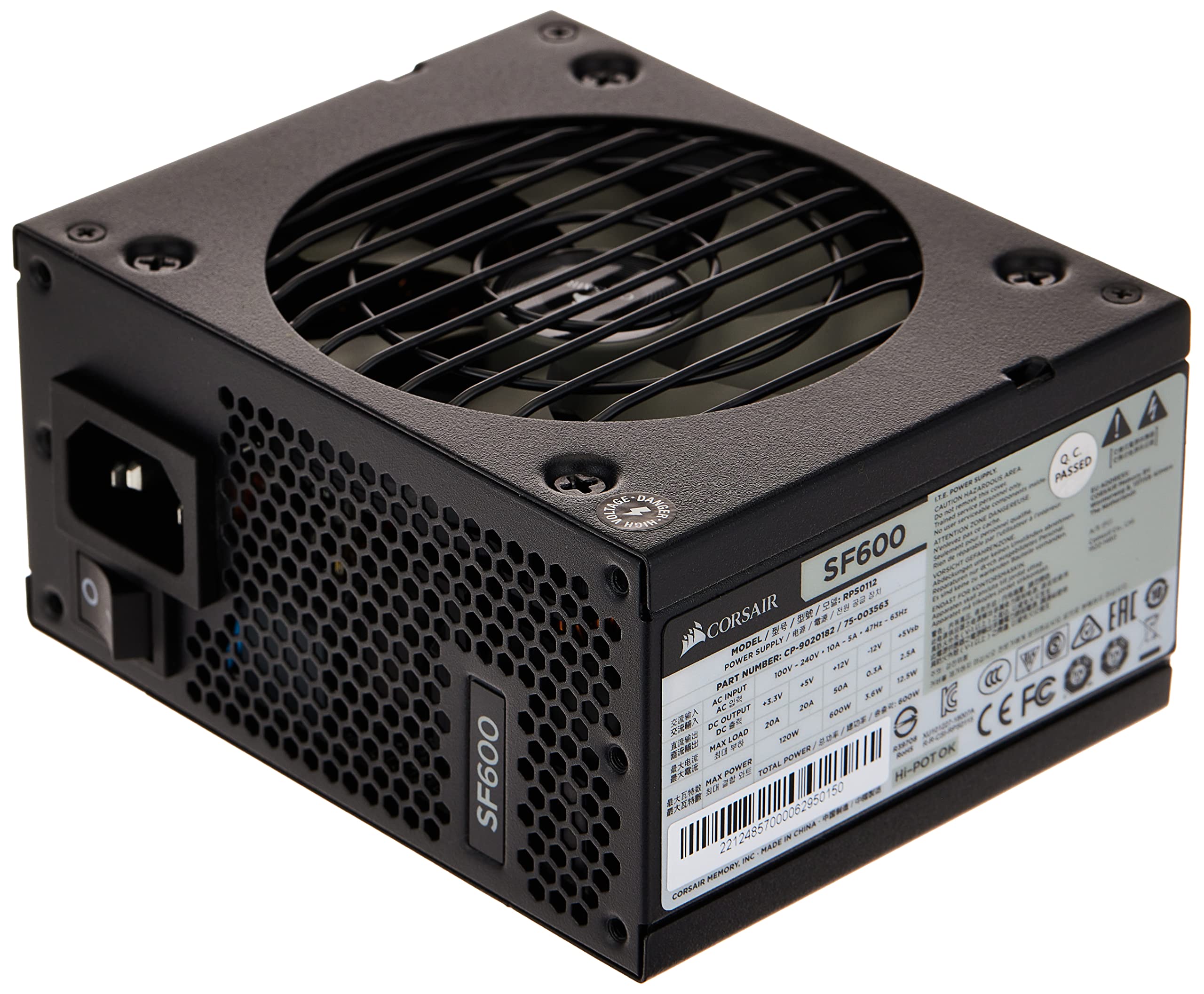 Corsair SF600 SFX電源ユニット 600W CORSAIR SF600 600W Platinum